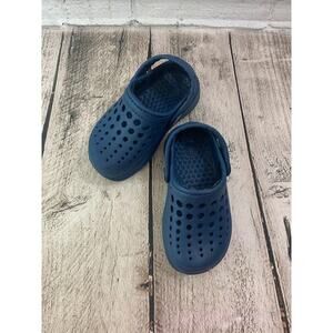 JOYBEES Unisex Kids Navy Clogs / Size: 6-7